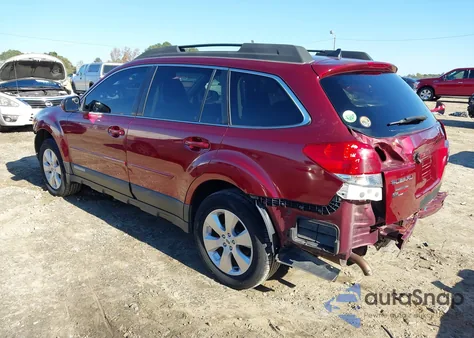 2012 Subaru Outback 2.5I Limited из США, поврежденный, VIN 4S4BRBKC5C3204227
